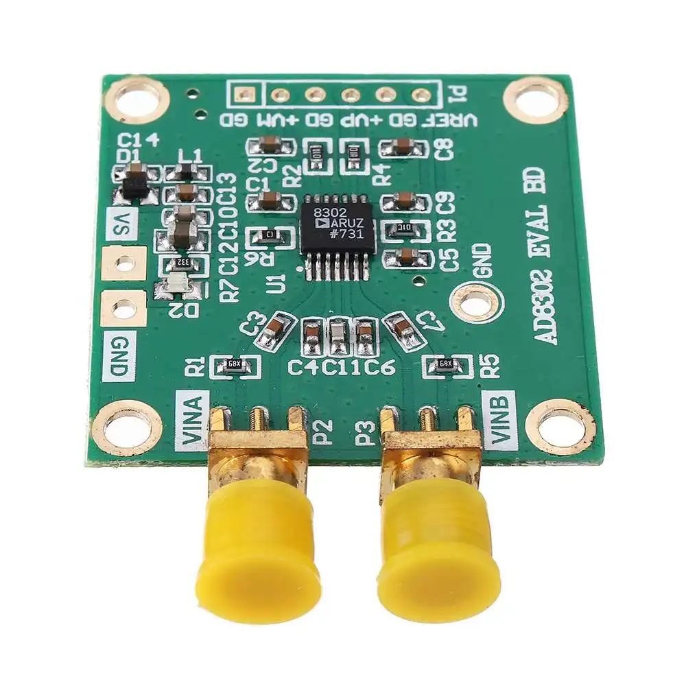 

AD8302 Wideband Amplitude Phase Detection Impedance Analysis Module Amplifier Filter Mixer Loss and Phase Measurement