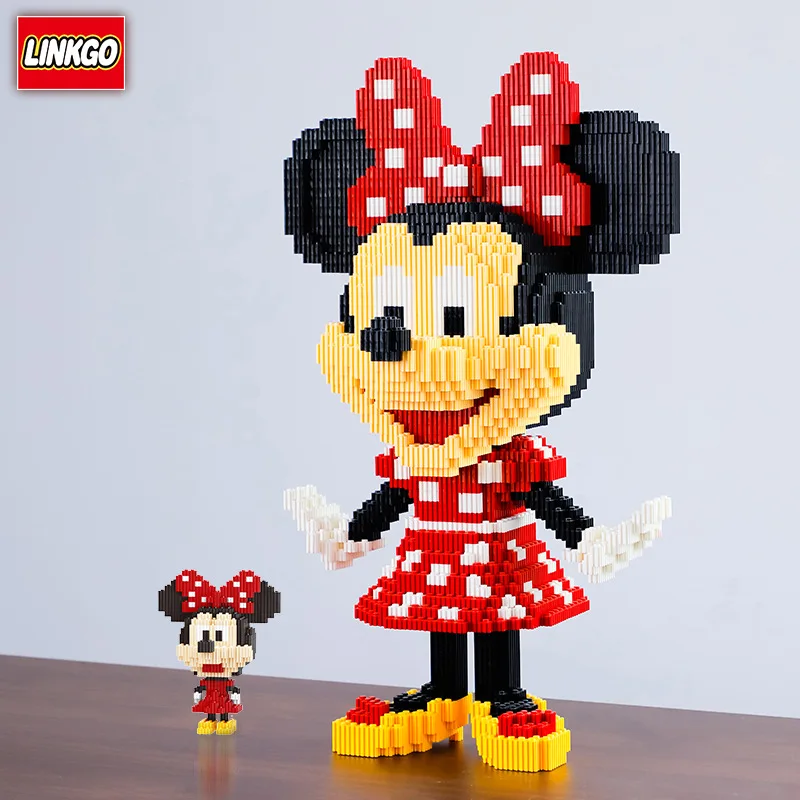 64cm Magic Building Blocks Disney Big Model 67102 Assembled Connection