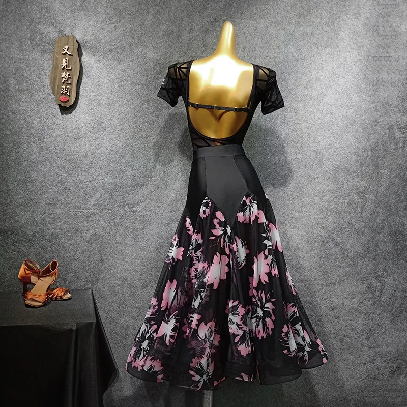 Женская бальная юбка в стиле Фламенко Танцы вальса костюмы для женщин