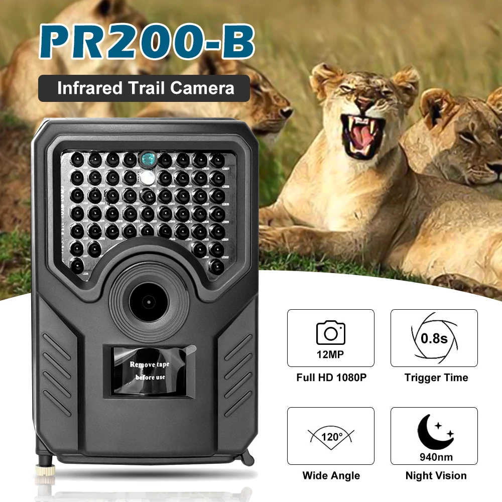 

SFIT Wildcamera Hunting Camera Outdoor Waterproof 1080P 940NM Night Vision Foto Trap Trail Camera Photo Trap Wildkamera