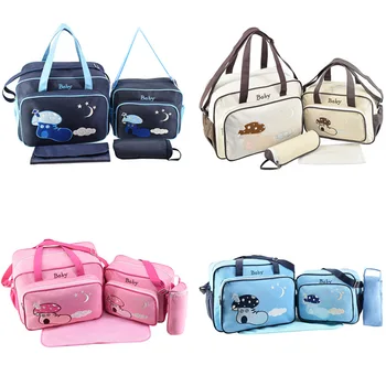 

New Style Multi-functional Diaper Bag Package Large-Volume Mommy Bag High-Density Embroidered Mother And Child Pregnant WOMEN'S