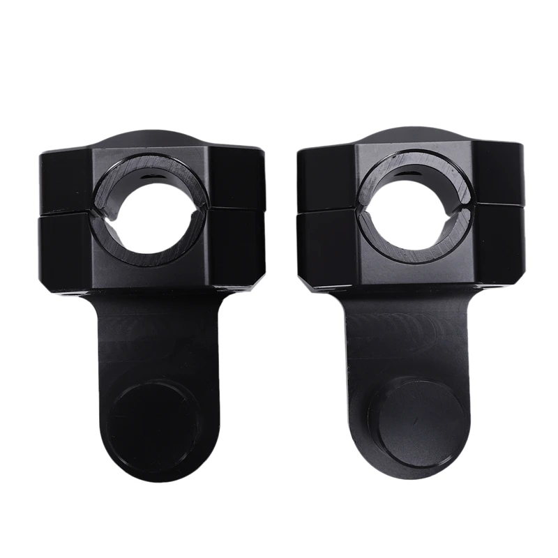 

Motorcycle 28Mm 1-1/8 inch Pivoting Handlebar Riser Handle Bar Clamps for 690 990 Adventure Triumph Tiger 800 1200 XT1200Z(Black