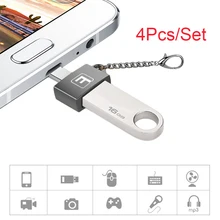 VONETS 4 шт. 5 Гбит/с usb type-C к USB 3,0 OTG type C адаптер конвертер для MacBook Pro samsung Galaxy Note 8 S8 S 8 Google Pixel