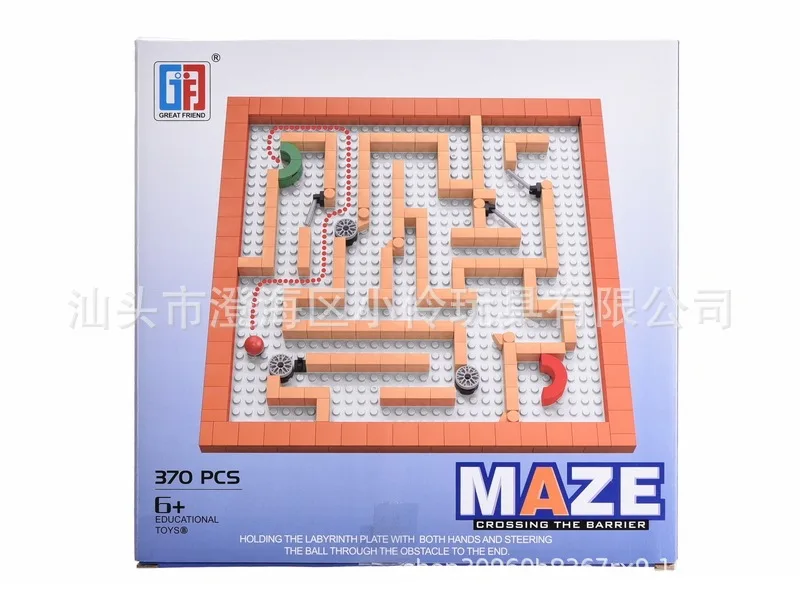 

Children'S Educational Early Childhood Game Building Blocks Mobile Maze Casual Educational Board Game Roll-on Maze Toy