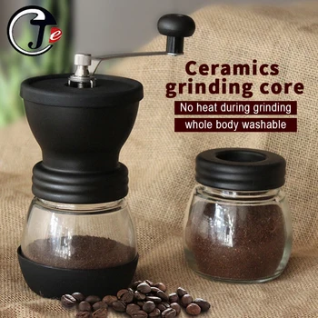 

Coffee Grinder Hand Adjustable portable Retro Coffee Grinder washable Mini Cafe Bean Machine grinder Maker Kitchen Tools