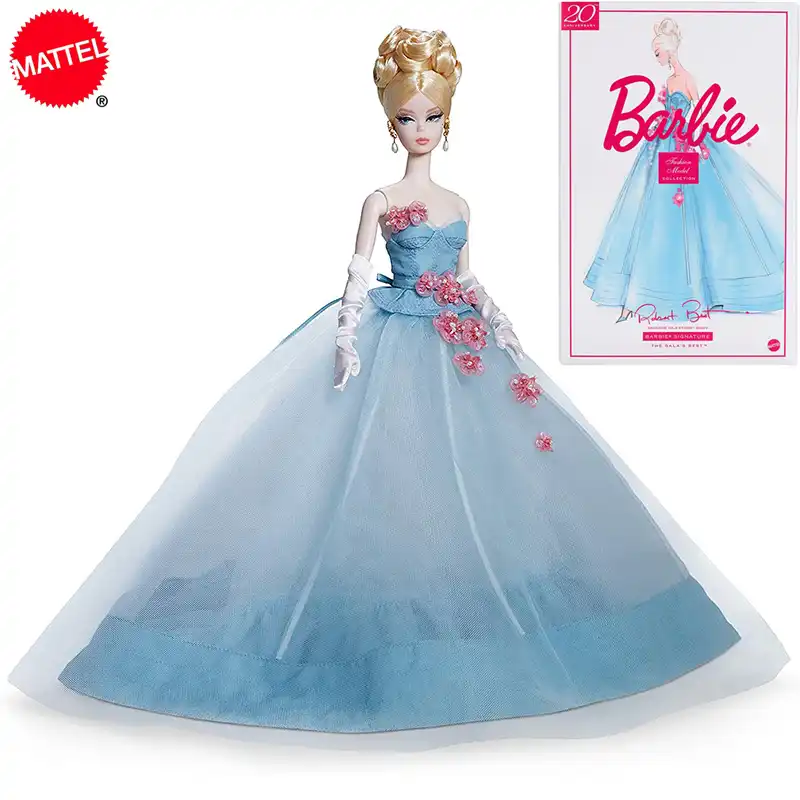 barbie robe bleue