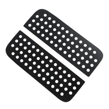 

Car Window Glass Decals Rear Door Strip Aluminum Black Accessory Parts