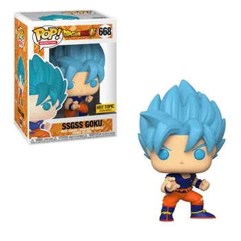 

Funko Pop Dragon Ball SUPER SSGSS GOKU #668 Vinyl Action Figure Dolls Toys