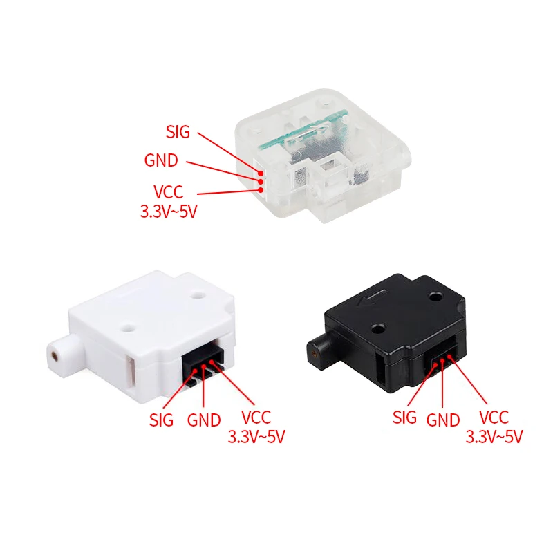 KINGROON 3D Printer Filament Break Detection Module With 1M Cable Run-out Sensor Material Runout Detector For 3D Printer Parts 2