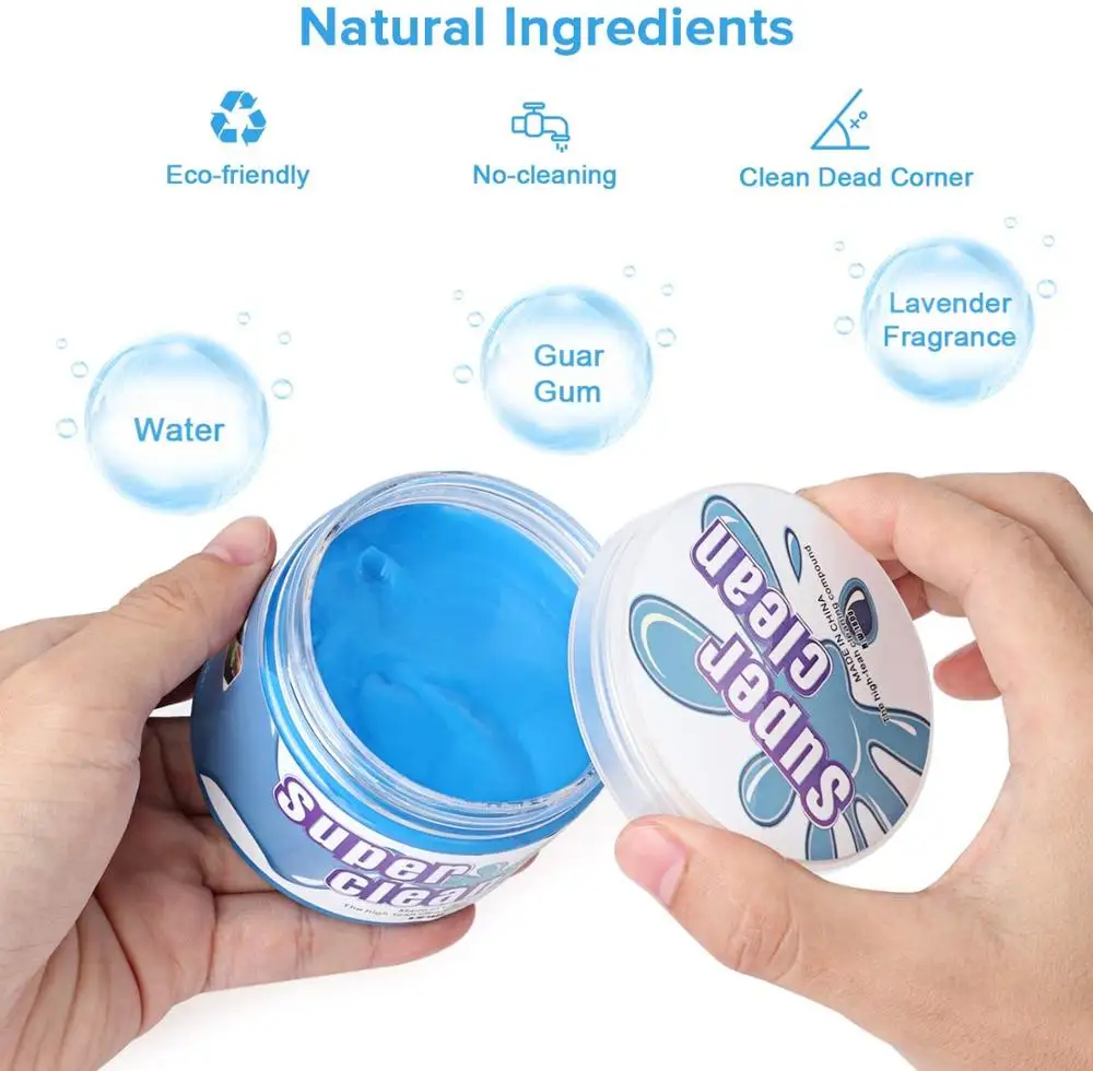 200G Magic Dust Cleaner Cleaning Gel Household Car Auto Laptop Keyboard Dust Cleaning Removal Cleaner Tool cleaning gel car cleaning tool cleaning magic mud car detailing cleaner car cleaning gel