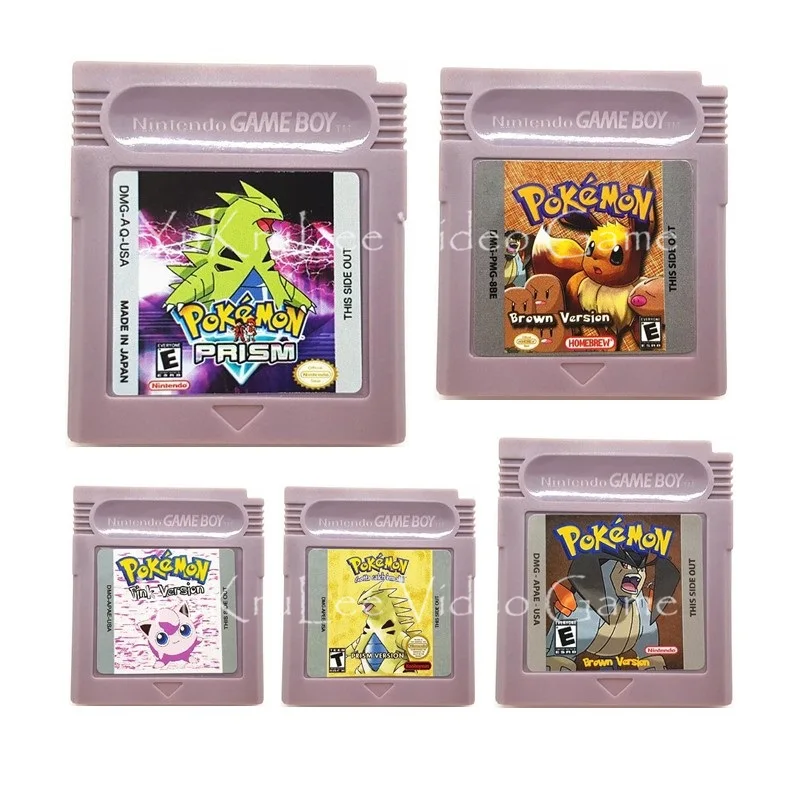 Призма видеоигры картридж Консоли Карты для nintendo GBC GBA серии консолей английская версия