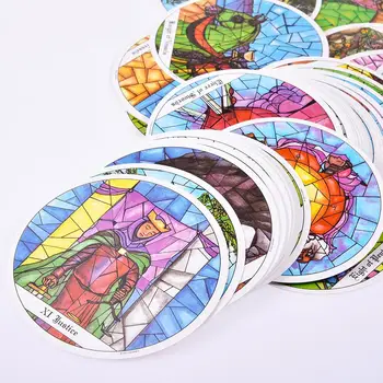 

78 Cards Tarot Of The Cloisters Cards Board Game 1993 Round Card Playing Card Deck Games Entertainment For Party Game In Stock