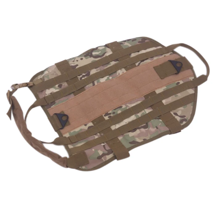 Dog Harness Nylon Molle Patrol Military Training Dog Vest Harness Chest Strap TB Sale