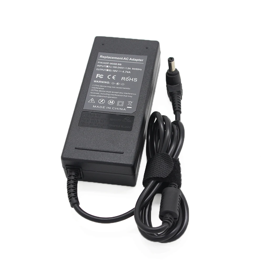 19V 4.74A 90W 5.5x2.5mm AC Power Supply Notebook Adapter Charger For ASUS  Laptop A46C X43B A8J K52 U1 U3 S5 W3 W7 Z3 For Toshiba