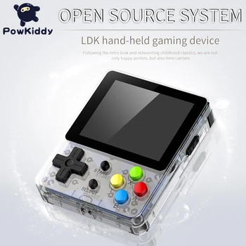 

POWKIDDY LDK tony open system handheld game console 2.6 "hd screen 48G 3000 game children's gift Built-in 30 simulator new games