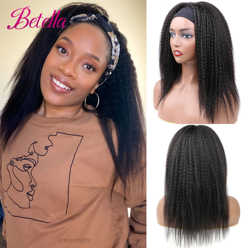 

Betella длинные курчавые прямые головные парики из синтетических волос для афроамериканских женщин натуральный черный 22-дюймовый афро вьющийся парик