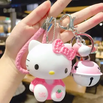 

2020[New product] Keychain creative cute cartoon female car key chain pendant couple bag bell small gift