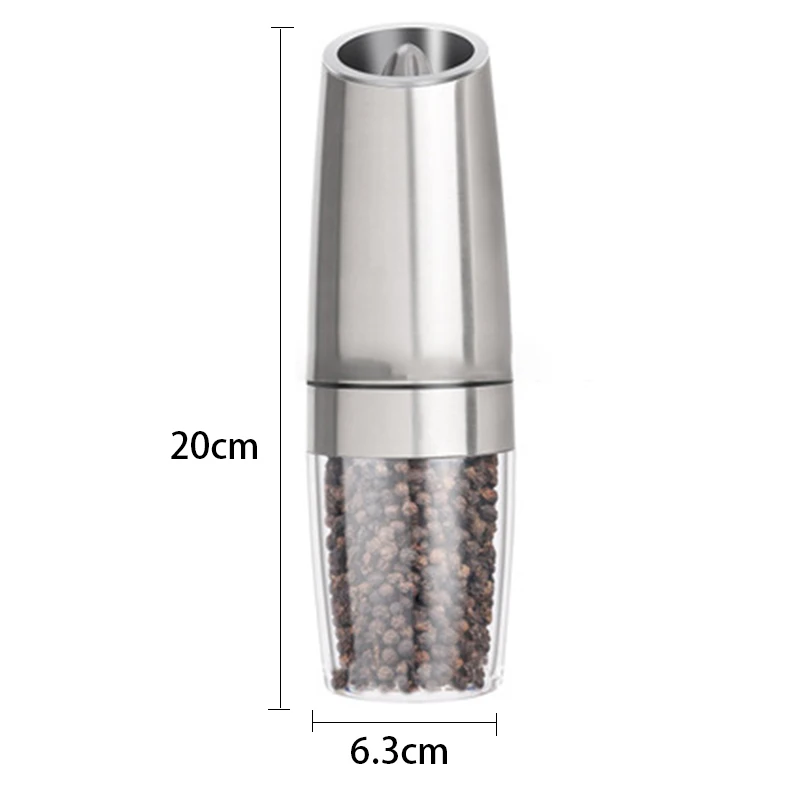 Electric Pepper Grinder Salt And Pepper Grinder Spice Mill Kitchen Accessories 1PC/2PCS