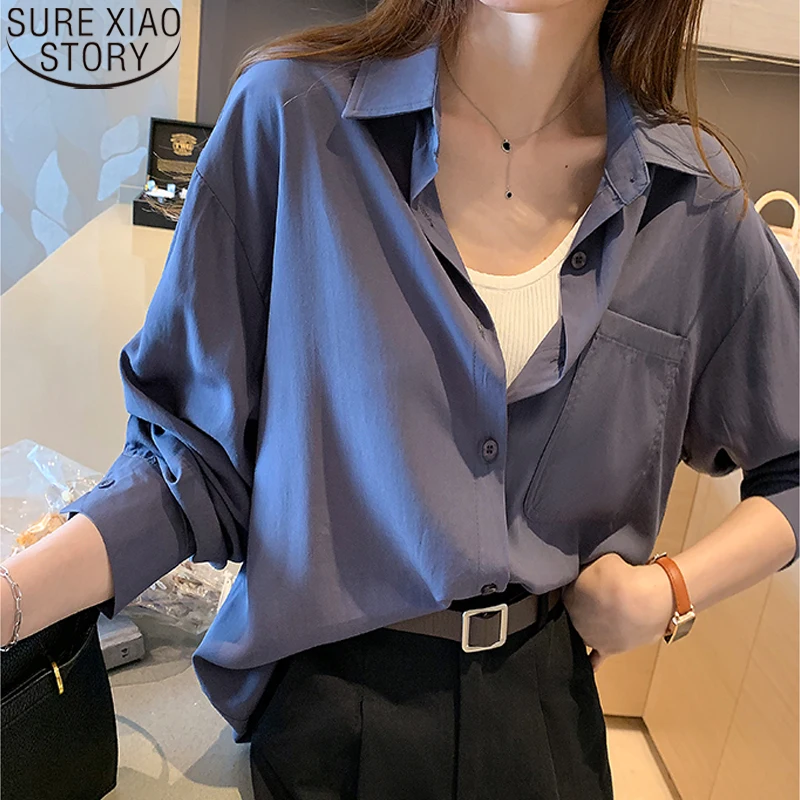 Autumn 2022 Office Lady Loose Shirt 
