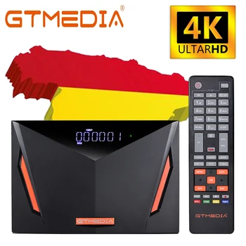 

Gtmedia V8 UHD DVB S2 satellite receiver Built in 2.4G wifi for H.265 DVB-S/S2/S2X+T/T2/Cable/ATSC-C/ISDBT PK V8X V7S Receptor