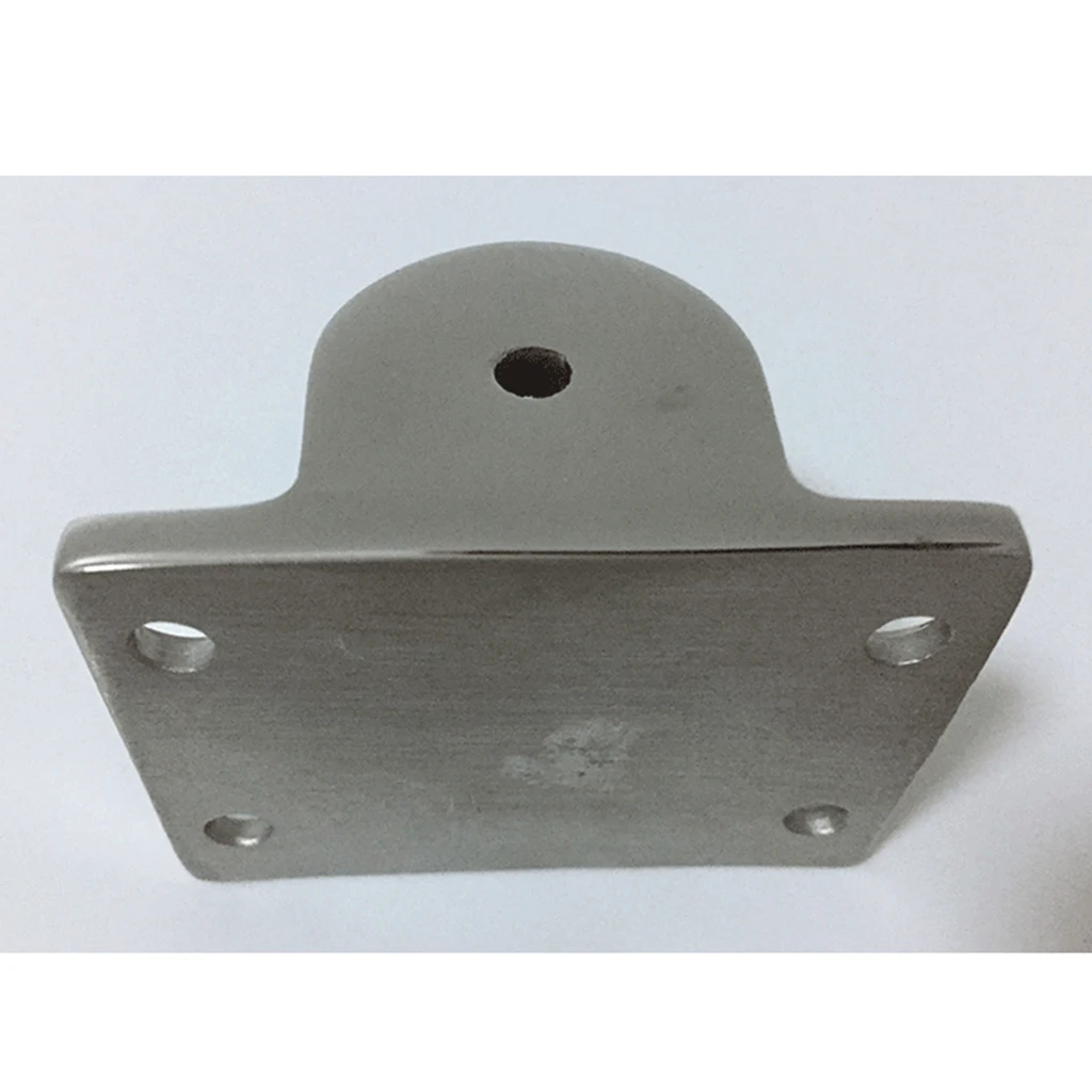 Лодка Поручень 90 градусов 7/8 &quotпрямоугольное основание из нержавеющей стали