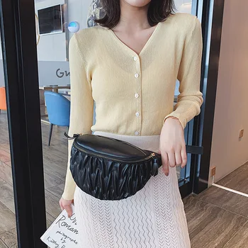 

Luxury Women's Chest Bag Famous Brand Waist Belt Bag Fanny Pack Large Capacity Banana Bag Shoulder Bags Mobile Phone Purse Pouch