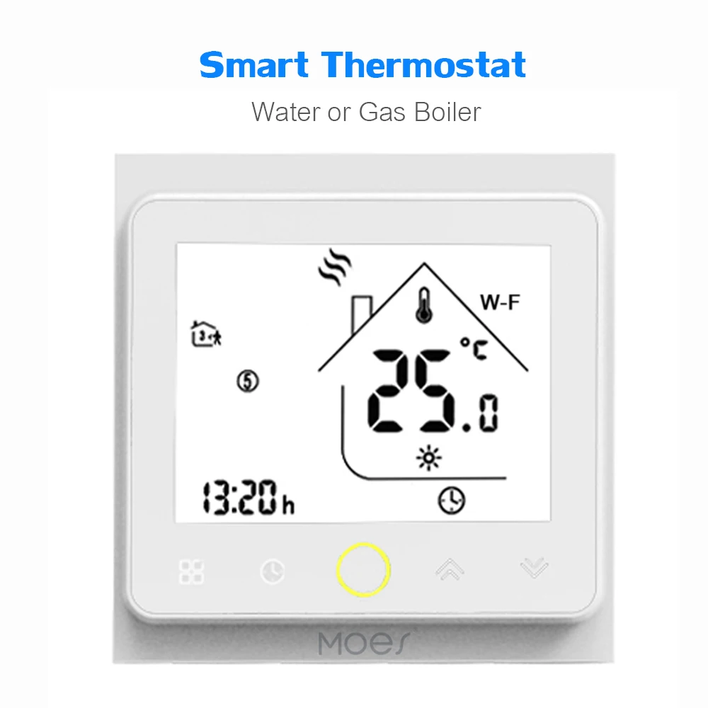 WiFi умный термостат регулятор температуры для воды/электрический подогрев пола воды/газовый котел работает с Alexa Google Home