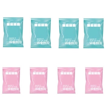 

8Pcs Hand Rolling Storage Bag Vacuum Clothes Bag Space Saver Bag No Leak Save Suitcase Space Foldable Storage Bag for Home and T