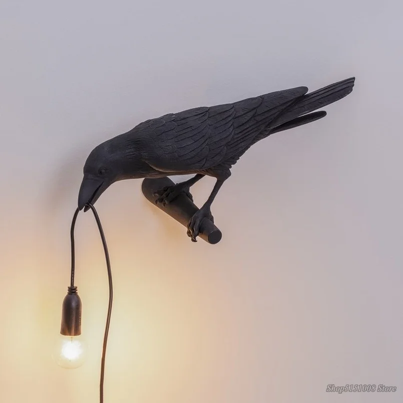 Kaufen Vogel Lampe Nordic FÜHRTE Wand Lampen für Home Wohnzimmer Schlafzimmer Gang Restaurant Designer Wohnkultur Vogel Licht Wand Licht leuchten