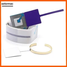 Ювелирные изделия безопасности этикетки солнцезащитные очки бирка безопасности 1000 шт. клей eas этикетка 3 см X 3 см для RF8.2Mhz магазинная система сигнализации