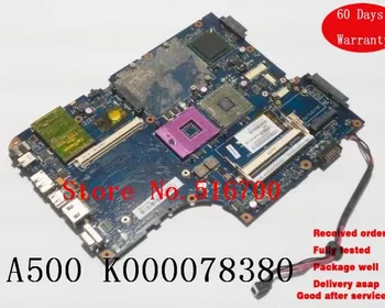 

LAPTOP SYSTEM BOARD For Toshiba A500 KSKAA LA-4991P Laptop Motherboard K000078380 Fully Tested Working