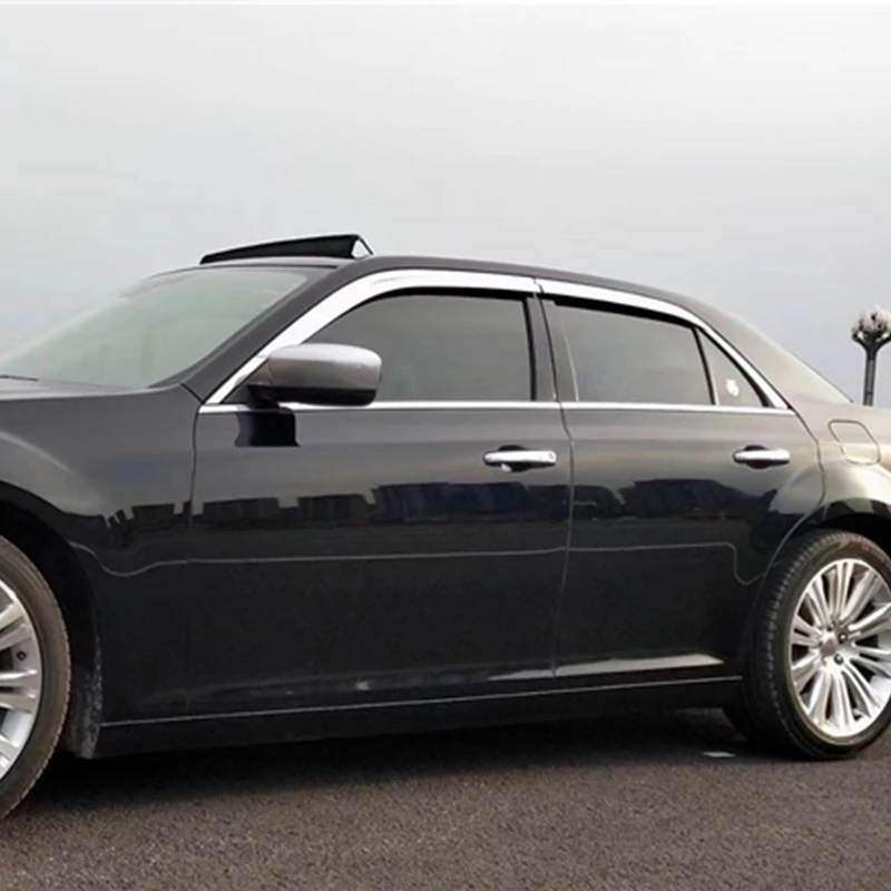 Набор для Chrysler 300c 2011-2018 года 4 шт. оконный козырек аксессуары дверей детали с