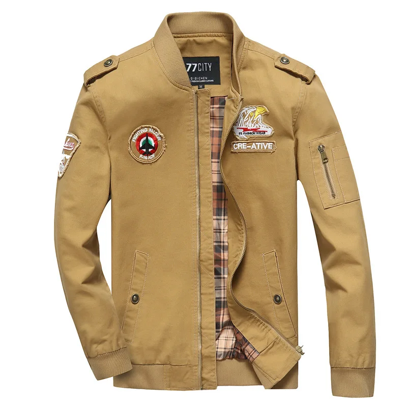 

New Style Military Style Air Force One Men Jacket Coat Large Size
