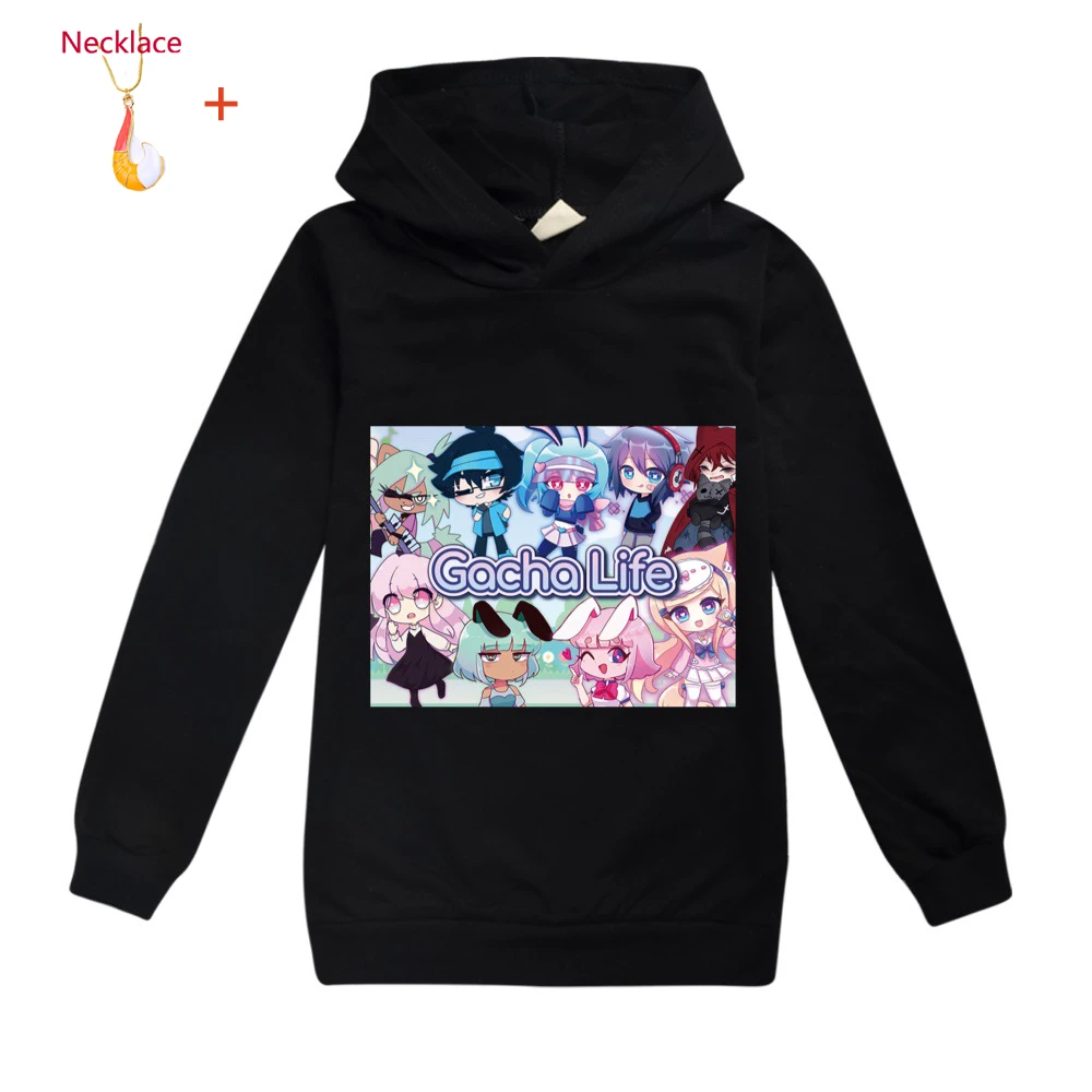 Sweatshirts Criancas Roupas 2 16y Dos Desenhos Animados Gacha Vida Com Colar Criancas Engracado Hoodies Bebe Meninos Meninas Inverno Casual Tops Hoodie Camisetas Aliexpress