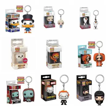 

Funko POP Keychain TINA BELCHER ASH SALLY SCROOGE McDUCK CHOST RIDER ELVIRA Marvel Action Figure Model toys
