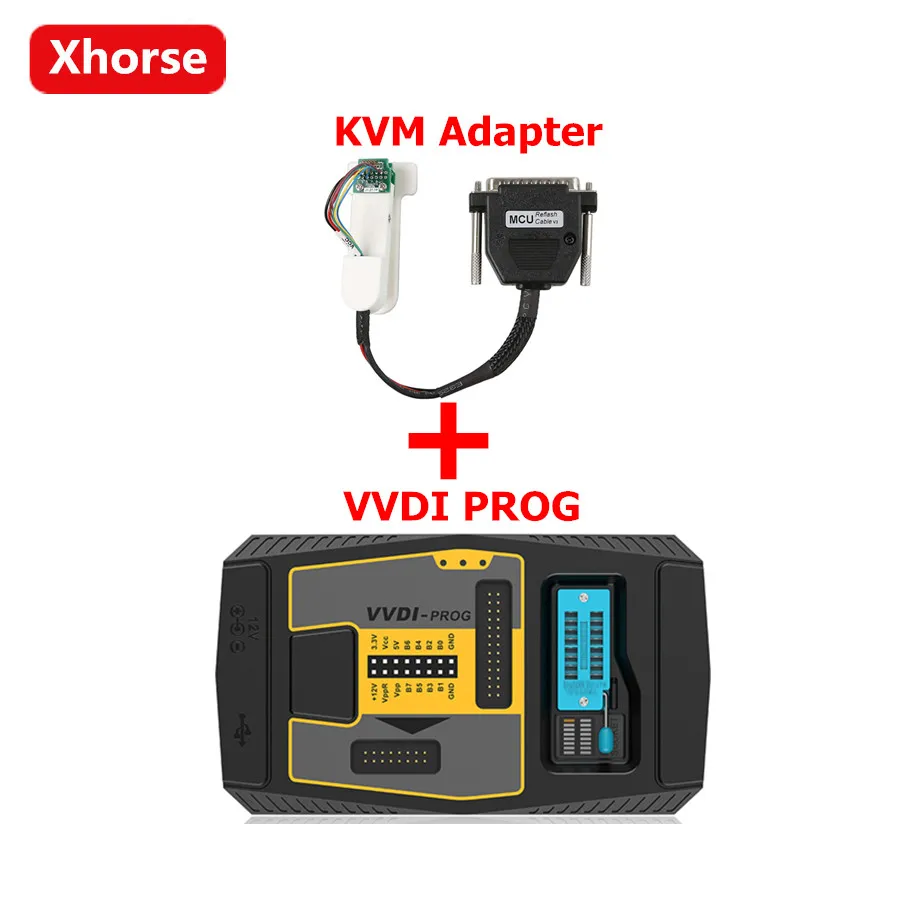 Xhorse V4.8.8 VVDI PROG программист VVDI PROG V4.8.8 программист Поддержка многоязычный плюс для Land Rover KVM адаптер