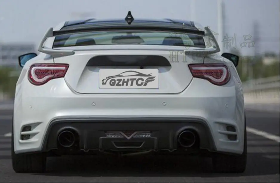 ABS+ углеродное волокно заднее крыло багажника выступ Спойлеры для Subaru BRZ для TOYOTA GT86 2012 2013