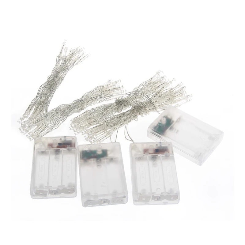

4 X White Mini 20 LEDs Wedding Party Christmas Fairy String Lights