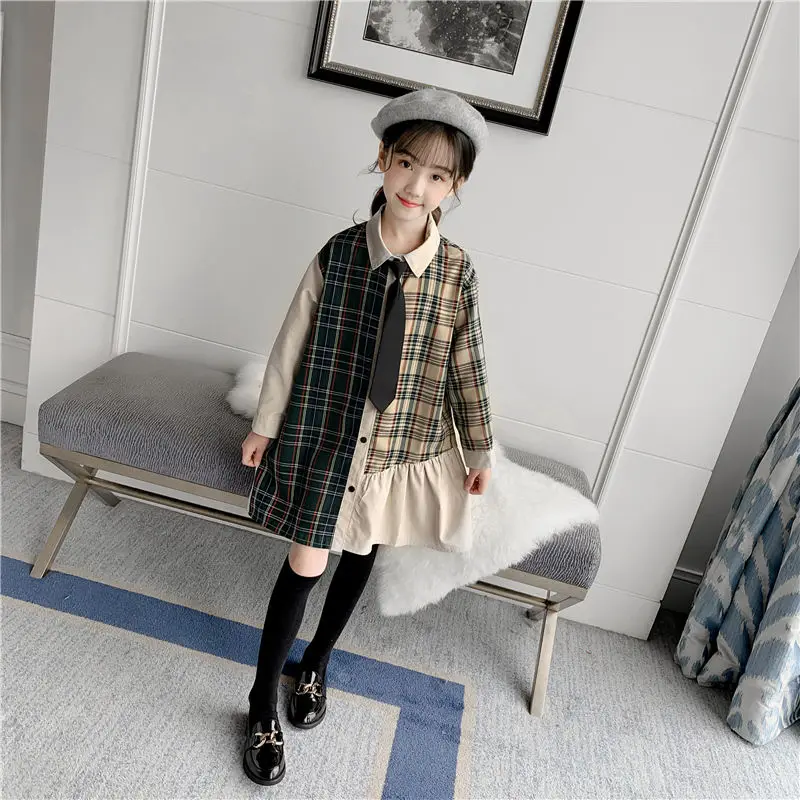 Детская одежда, платье, новое милое платье принцессы, детская одежда, детские платья в стиле пэчворк с принтом, платье для девочек