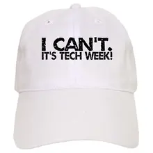 Я не могу. Это неделя технологий. Бейсбол Кепки