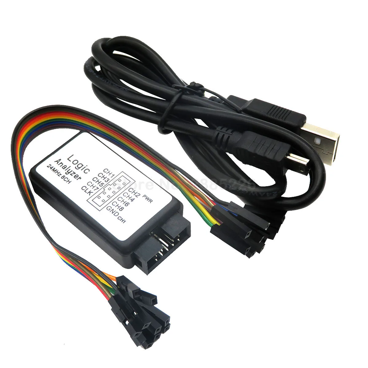 USB Logic SCM 24 МГц 8 каналов 24 м/секунд логический анализатор отладок для ARM FPGA логический анализатор логика 24 м 8CH