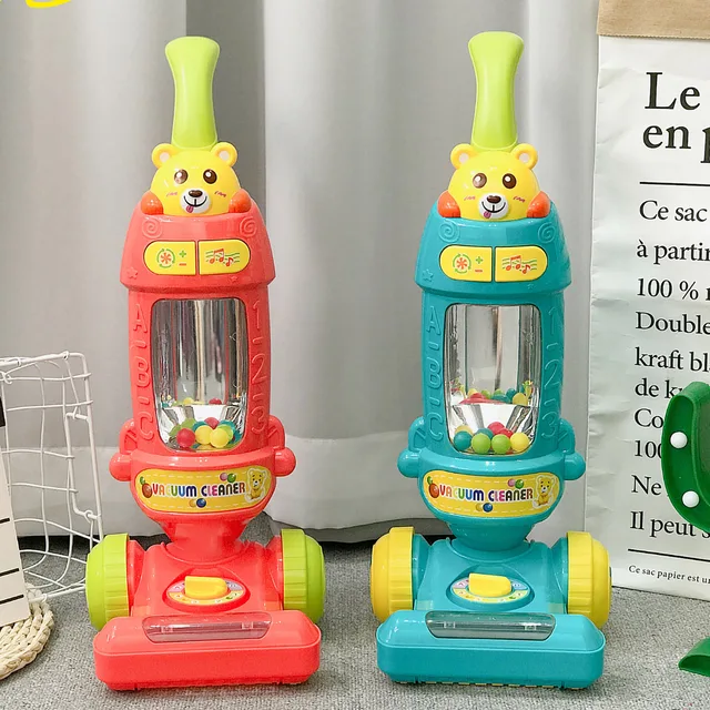 Electric Mini Vacuum Cleaner Children Simulation Charging Housework Dust Catcher Toy Kids Educational Role Playing Game Gift 2