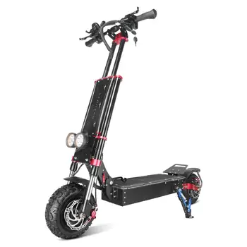 

Electric Scooter Long Range Wild Scooter 2700W Dual Motor 85KM/H 11 inch Tire Sport Scooter with Seat
