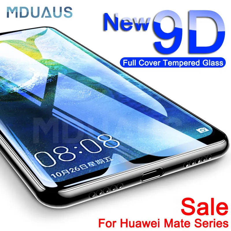 

9D Protective Glass on the For Huawei Mate 20 Lite 20X Pro Mate 10 Pro 9 Lite P Smart 2019 Tempered Screen Protector Glass Film