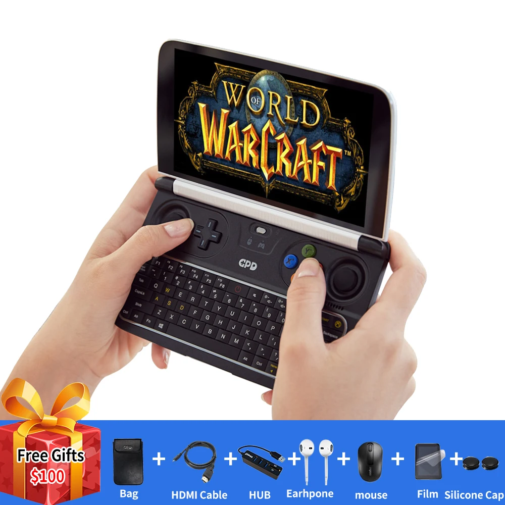 GPD WIN 2 WIN2 планшет с 6 дюймовым дисплеем четырёхъядерным процессором ОЗУ 8 Гб ПЗУ 256
