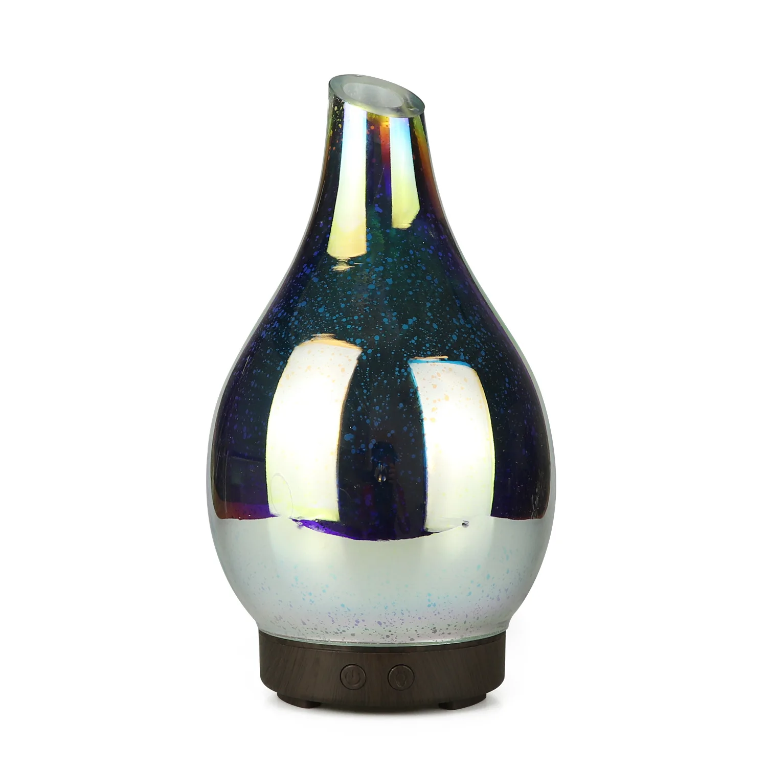 

3D Glass Colorful Fireworks jing you deng Aromatherapy Humidifier Direct Supply Table Household Aromatherapy Humidification Mach