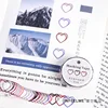 100pcs/roll Loving Heart Washi Tape Decorative Masking Morandi Color Scrapbooking Diary Paper Stickers ► Photo 2/5