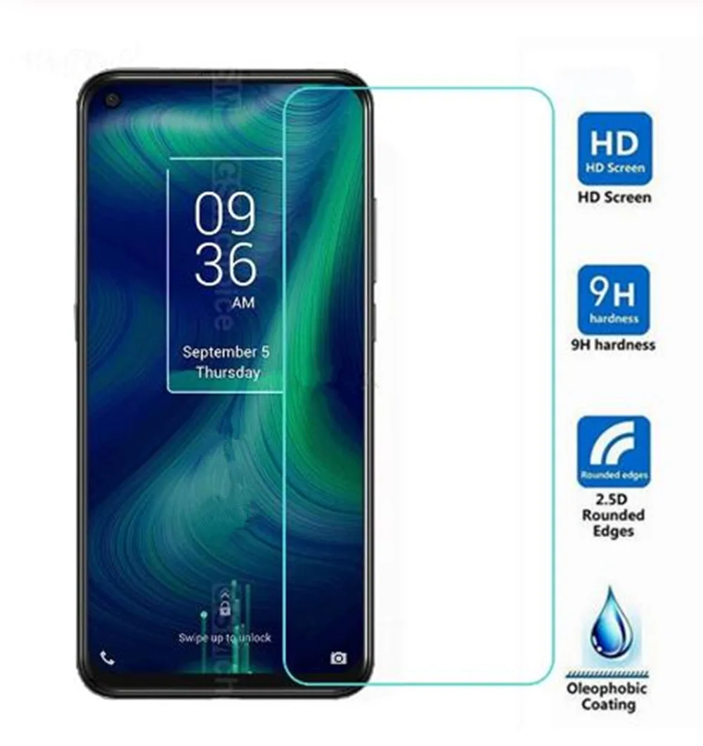 Пленка из закаленного стекла для TCL PLEX T780H ультратонкая прозрачная защитная