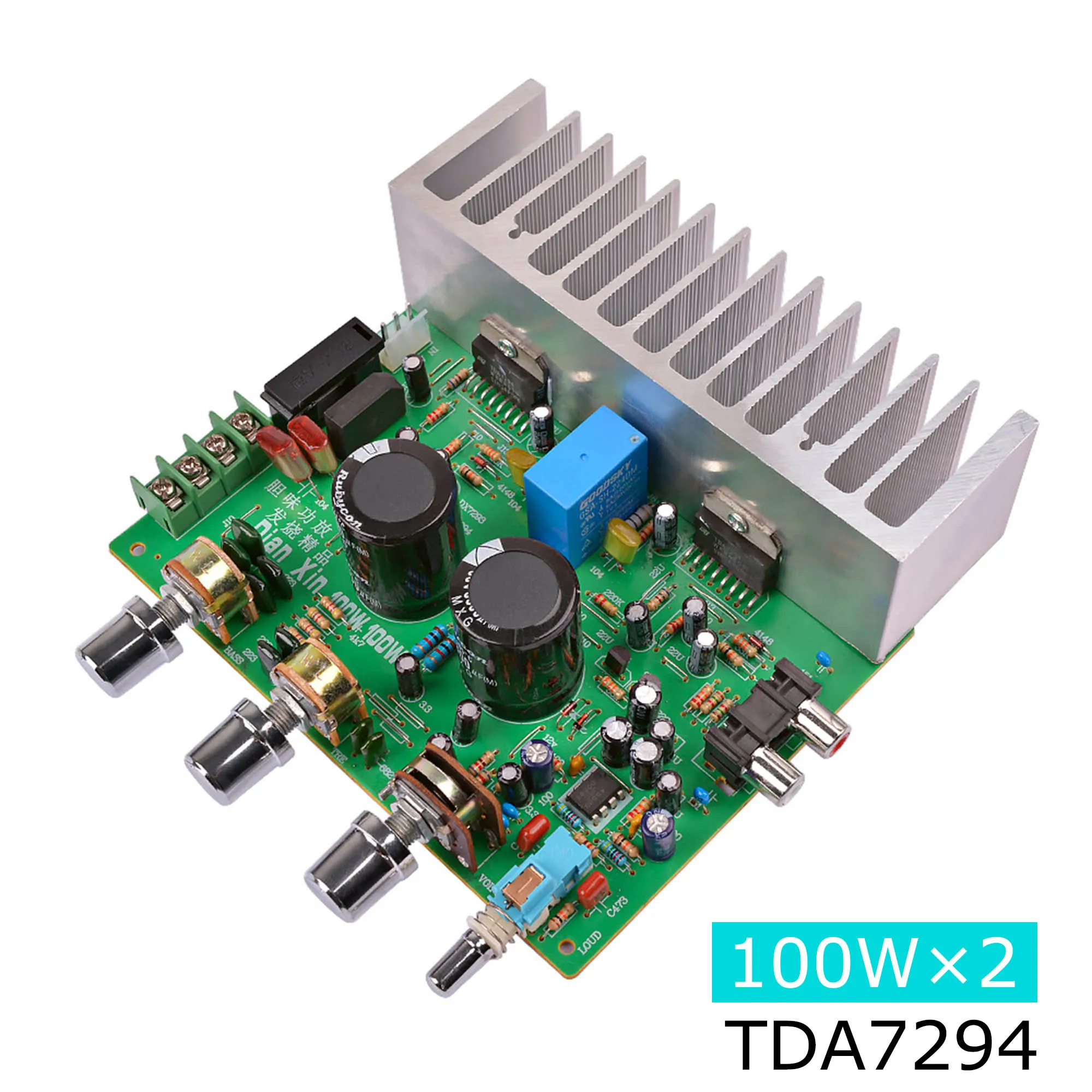 Усилитель аудиоплаты TDA7294 100 Вт * 2 усилитель высокой мощности 0 каналов звука