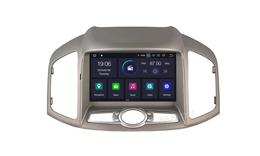 Clearance Android 9.0 4+64G GPS Navigation Car Radio Player For CHEVROLET CAPTIVA 2012-2013  Multimedia Player Head Unit 2